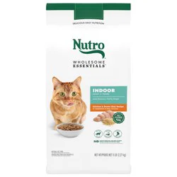 Nutro Wholesome Essentials Adult 1+ Years Indoor Natural Chicken & Brown Rice Recipe Cat Food 5 lb