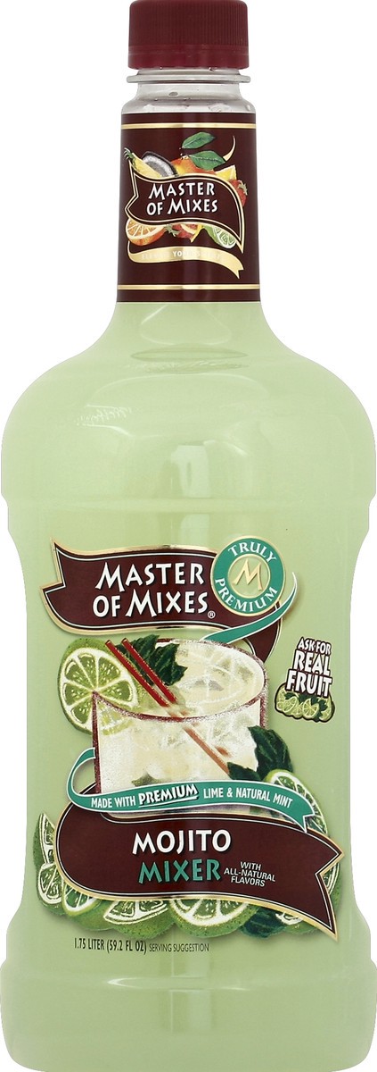 slide 2 of 2, Master of Mixes Mojito Mix, 1.75 liter