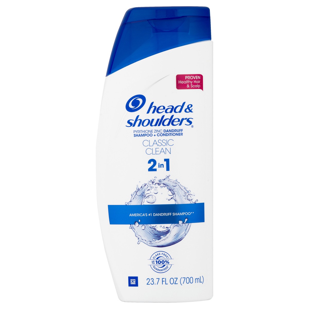slide 1 of 1, Head & Shoulders Classic Clean 2-In-1 Shampoo + Conditioner 23.7 oz, 23.7 fl oz