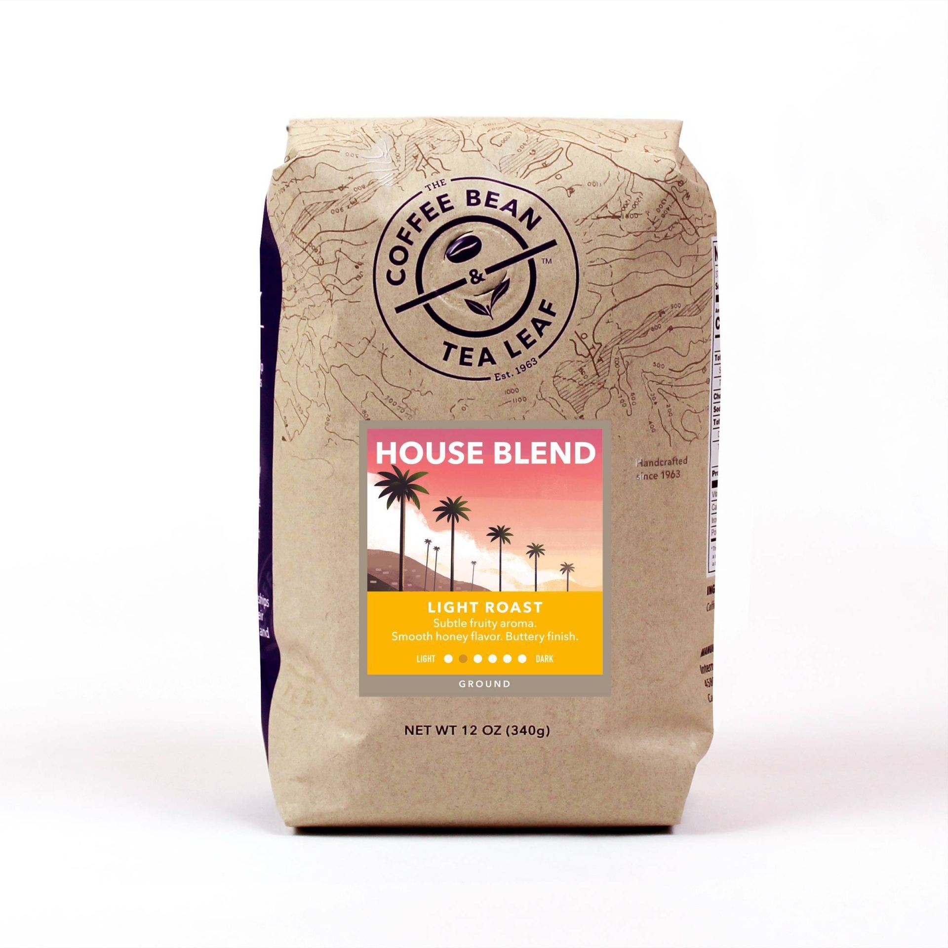 slide 1 of 1, Coffee Bean & Tea Leaf the Coffee Bean & Tea Leaf House Blend Medium Roast Ground Coffee - 12 oz, 12 oz