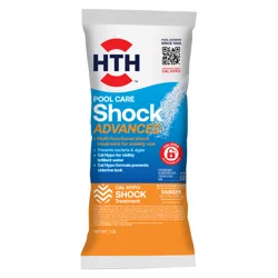 HTH Pool Care Shock Advanced - Prevents Bacteria & Algae - Cal Hypo Formula