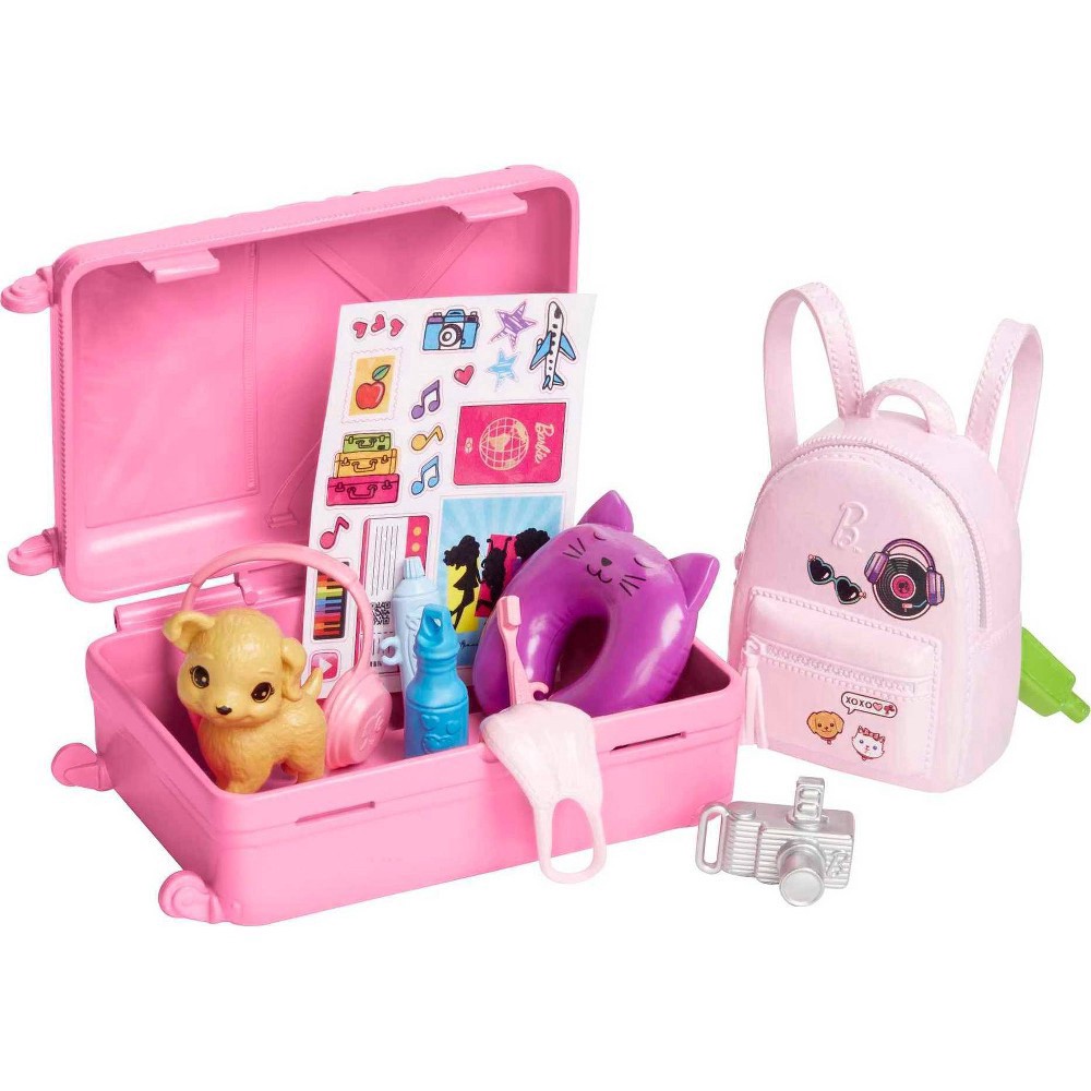 slide 4 of 9, Barbie Travel Doll & Accessories, 1 ct
