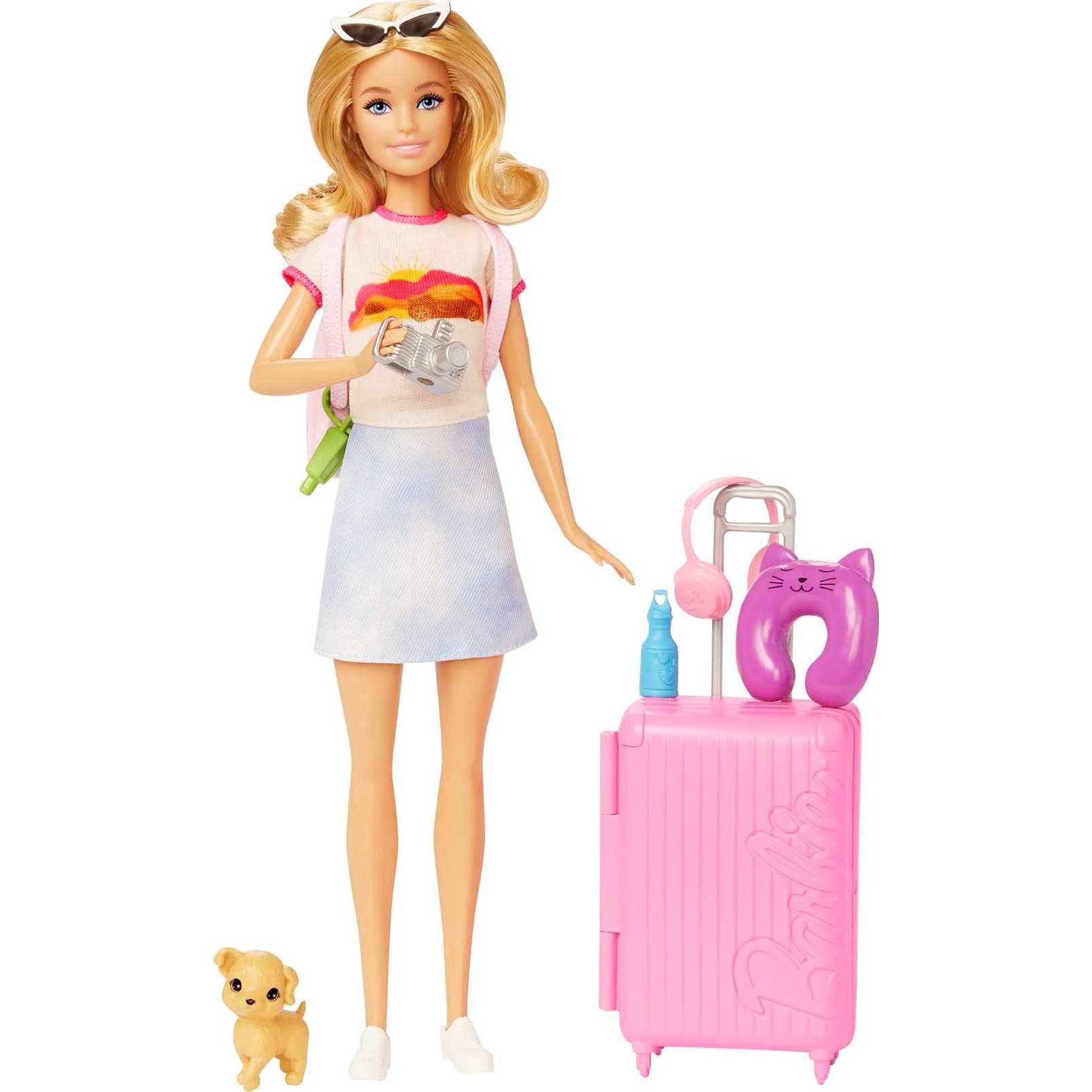 slide 8 of 9, Barbie Travel Doll & Accessories, 1 ct