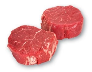 slide 1 of 1, Texas Star Beef Tenderloin Steak, per lb