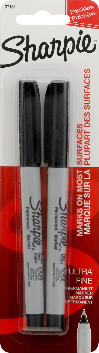 slide 1 of 11, Sharpie Ultra Fine Permanent Marker 2 ea, 2 ct