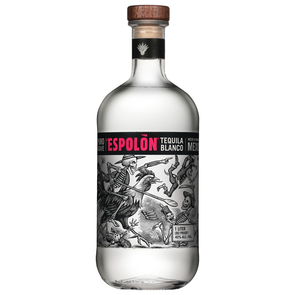 slide 3 of 9, Espolon Tequila Blanco, 1L, 1 liter