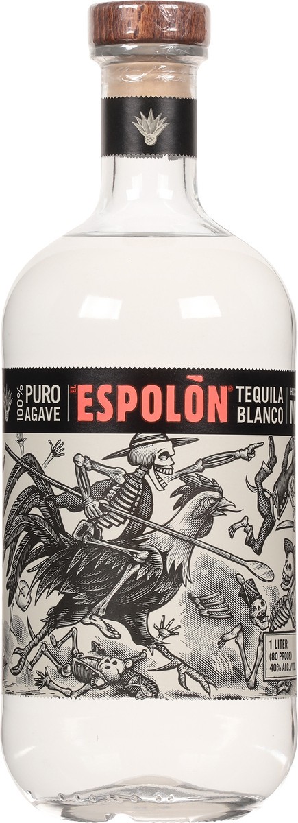 slide 6 of 9, Espolon Tequila Blanco, 1L, 1 liter