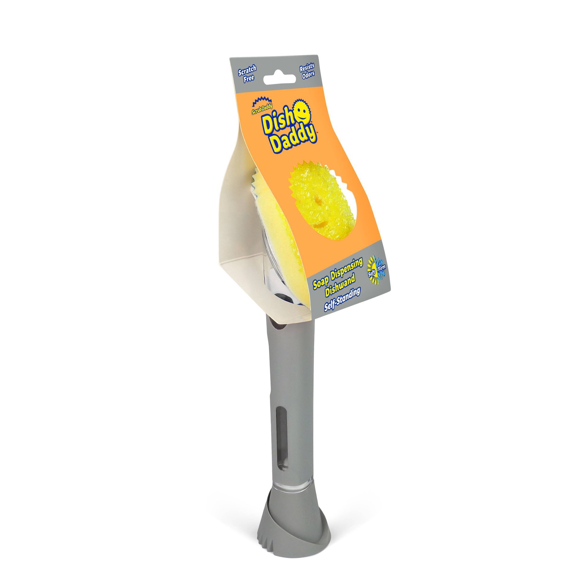 slide 12 of 19, Scrub Daddy Dish Daddy Soft Firm Self-Standing Dishwand 1 ea, 1 ct