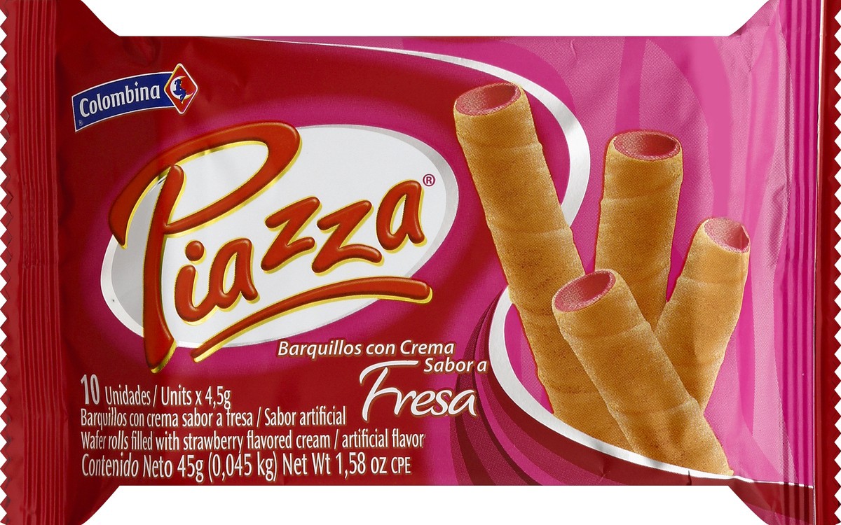 slide 3 of 5, Piazza Wafer Rolls 10 ea, 1.5 oz