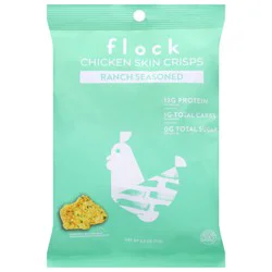 Flock Ranch Seasoned Chicken Skin Crisps 2.5 oz