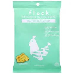 Flock Ranch Seasoned Chicken Skin Crisps 2.5 oz