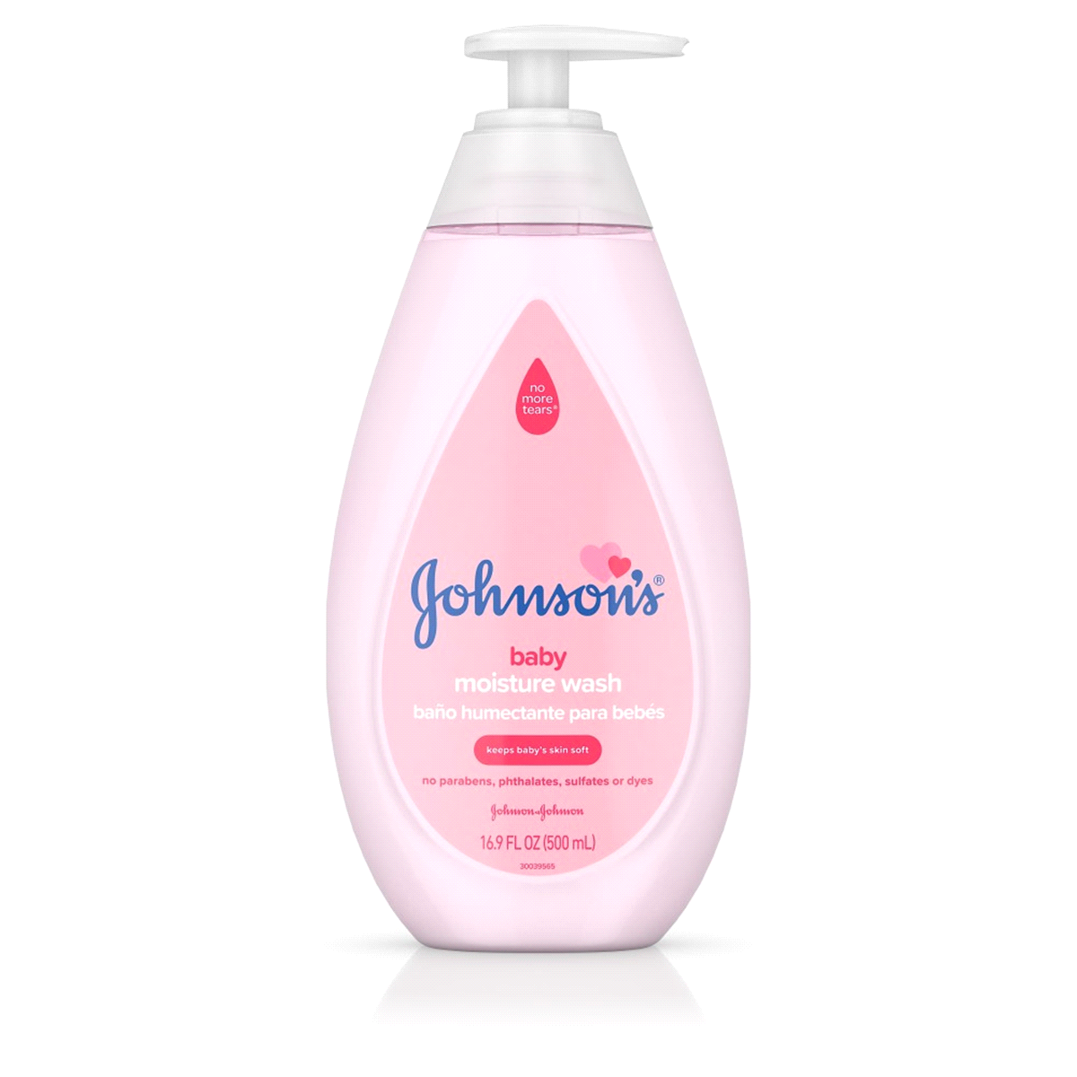 slide 1 of 6, Johnson's Baby Moisture Wash, 16.9 fl oz