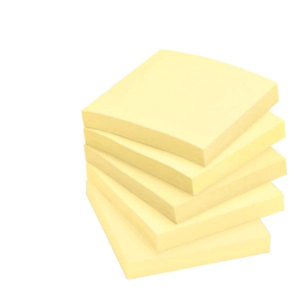 slide 6 of 7, Post-it Notes Su Sticky 3 x 3 Su Sticky Notes- Canary Yellow (12 Pads pk), 1 ct