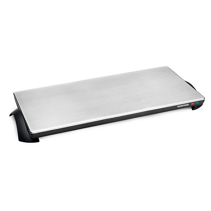 slide 1 of 1, Salton Silhouette Cordless Large Warming Tray, 1 ct