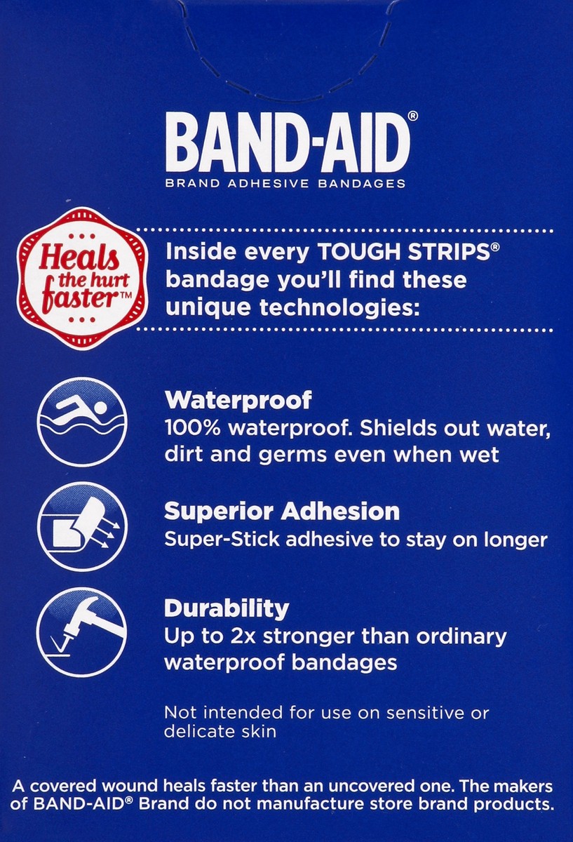 slide 5 of 5, BAND-AID Tough Strips, 26 ct