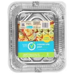 Simply Done Casserole Pan with Lids 2 ea