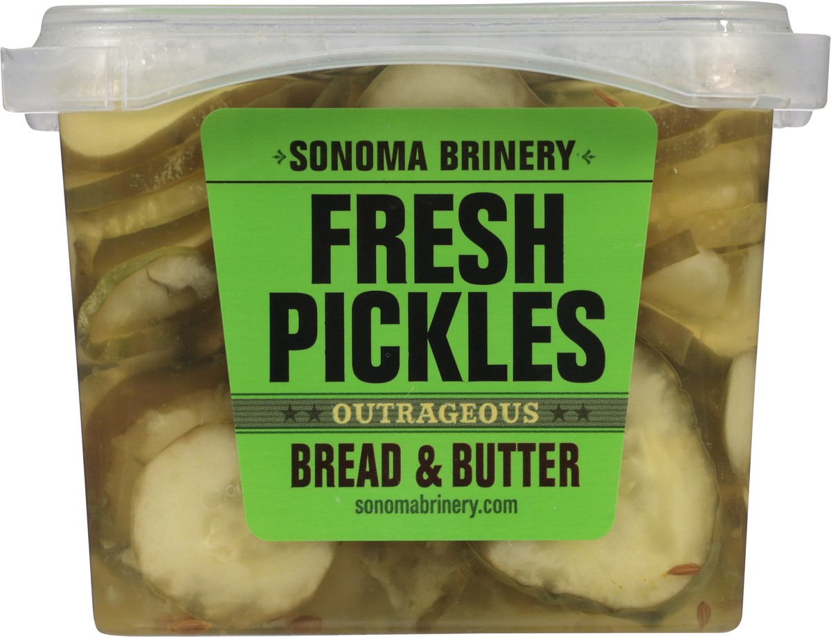 slide 5 of 9, Sonoma Brinery Bread & Butter Fresh Pickles 16 fl oz, 16 fl oz