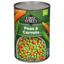 First Street Peas & Carrots
