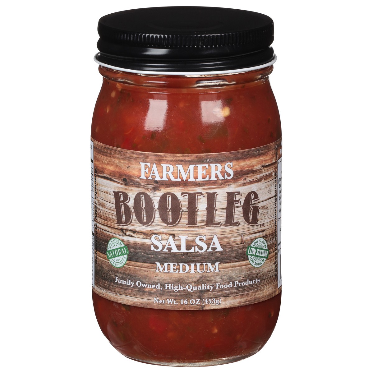 slide 1 of 11, Farmer's Bootleg Medium Salsa 16 oz, 16 oz