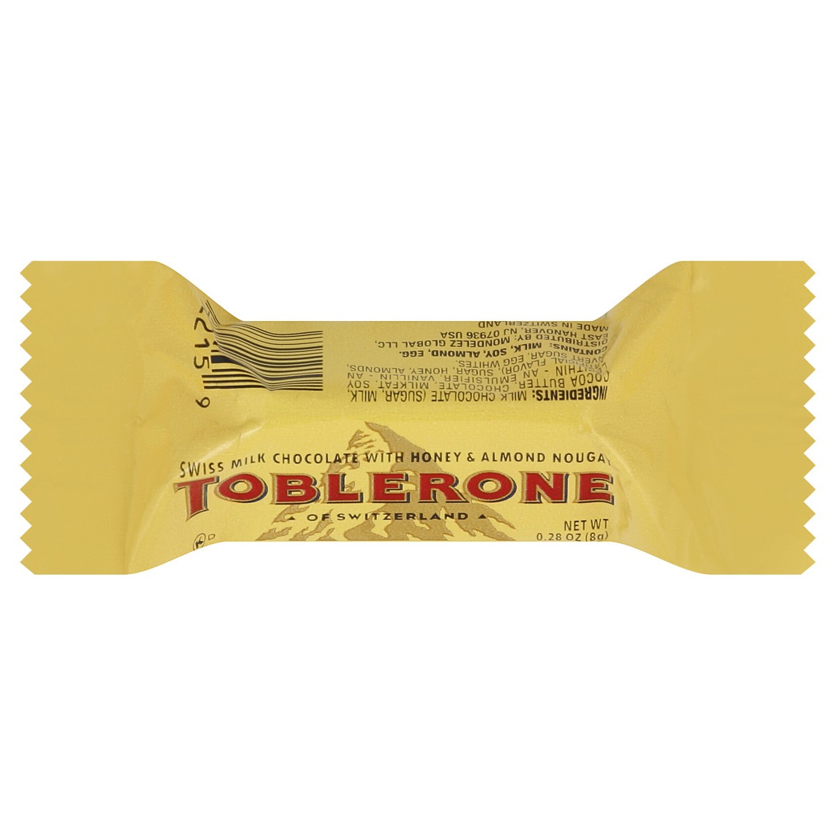 slide 2 of 7, Toblerone Milk Chocolate 0.28 oz, 0.28 oz