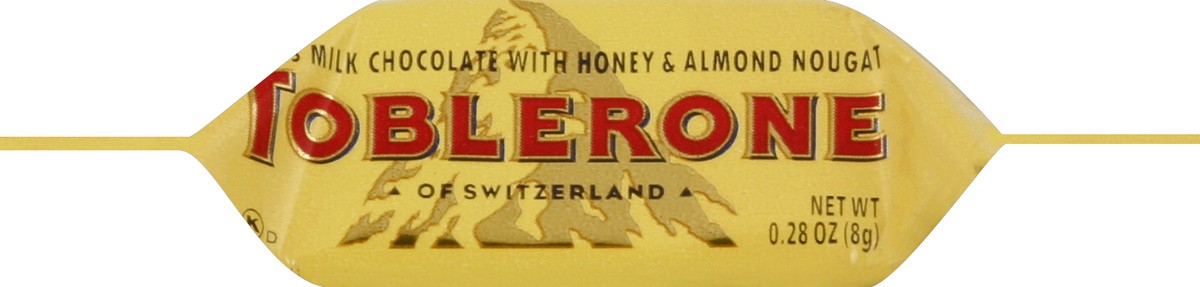 slide 6 of 7, Toblerone Milk Chocolate 0.28 oz, 0.28 oz