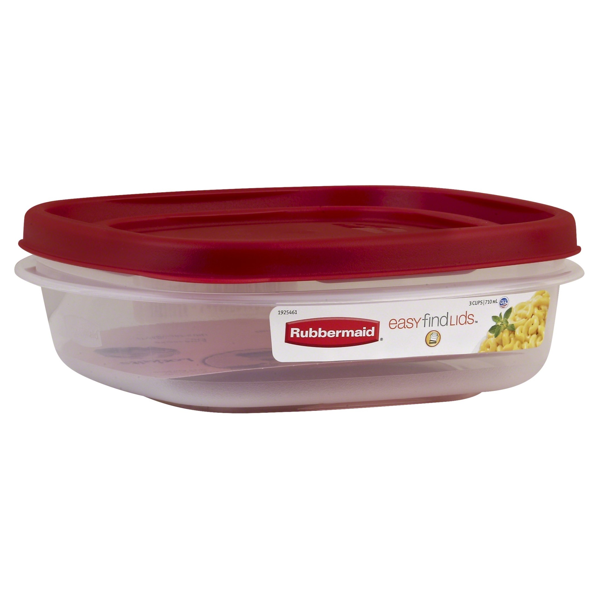 slide 1 of 5, Rubbermaid Easy Find Lids Food Storage Container, 1 ct