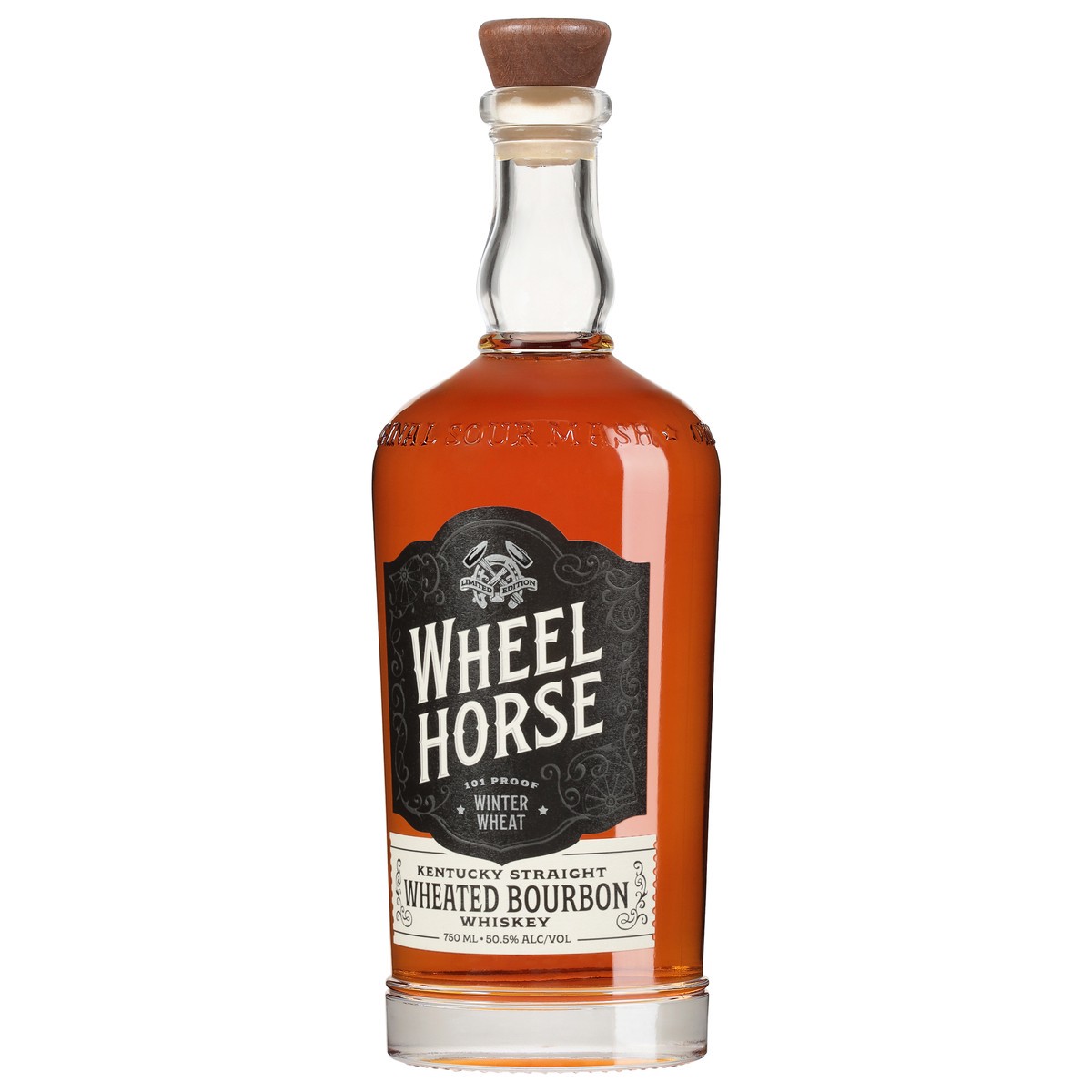 slide 3 of 4, Wheel Horse Bourbon - Winter Wheat, 750 ml