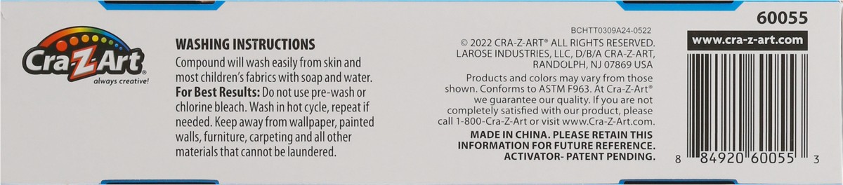 slide 6 of 9, Cra-Z-Art Nickelodean Cra-Z-Art Medium Crunchy Slime Kit - Each, 1 ct
