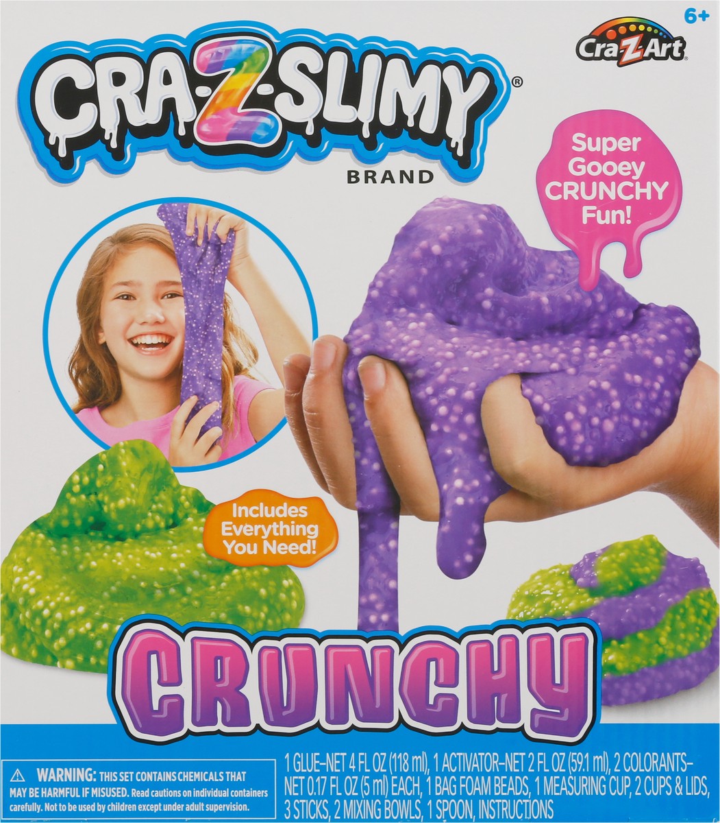 slide 3 of 9, Cra-Z-Art Nickelodean Cra-Z-Art Medium Crunchy Slime Kit - Each, 1 ct