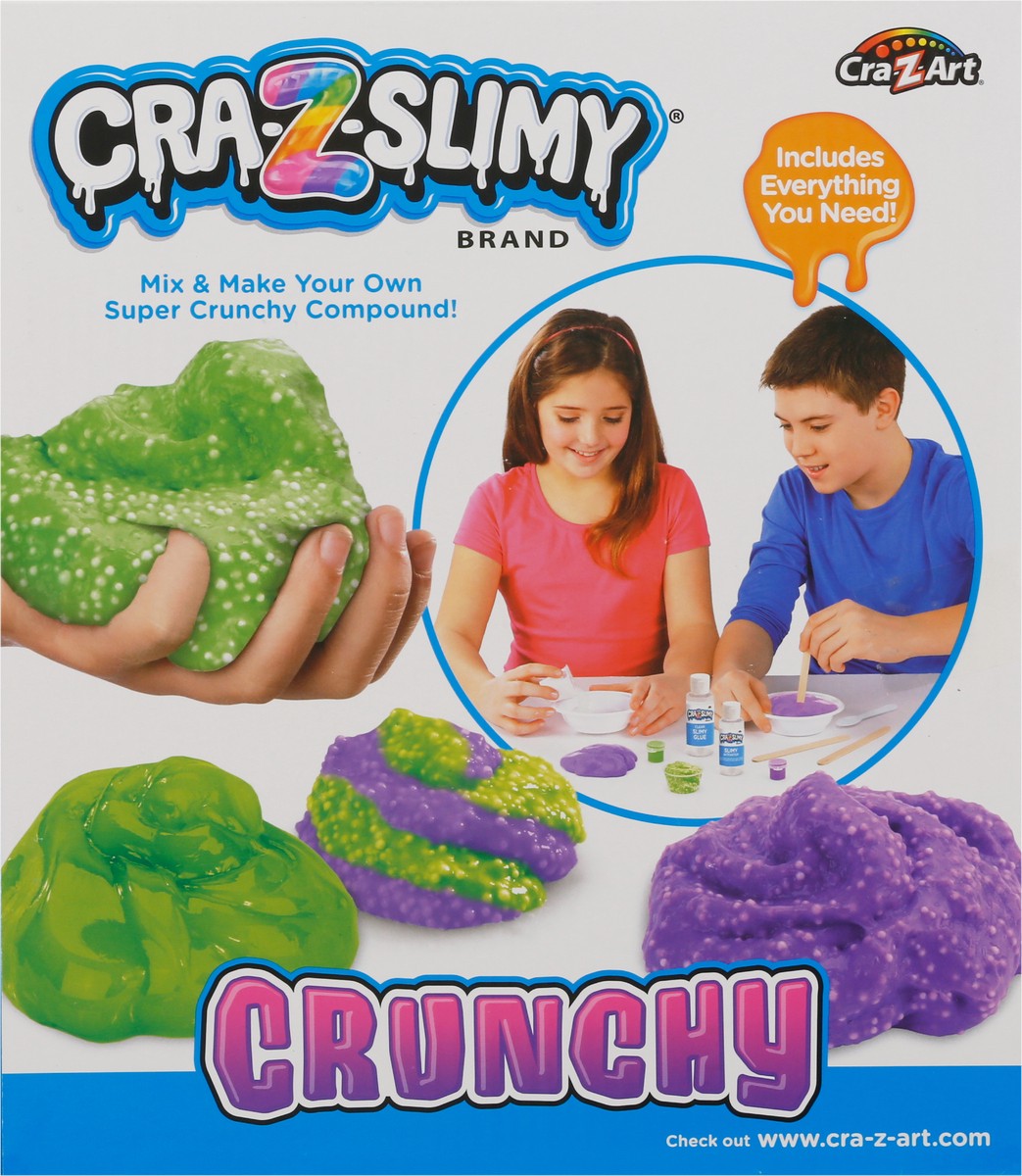 slide 2 of 9, Cra-Z-Art Nickelodean Cra-Z-Art Medium Crunchy Slime Kit - Each, 1 ct
