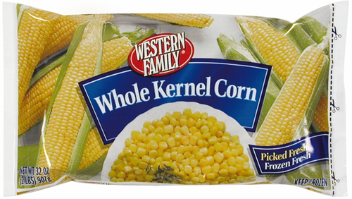 slide 1 of 1, Western Family Whole Kernel Corn, 32 oz