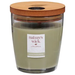 Nature's Wick Sage & White Pepper Candle 10 oz