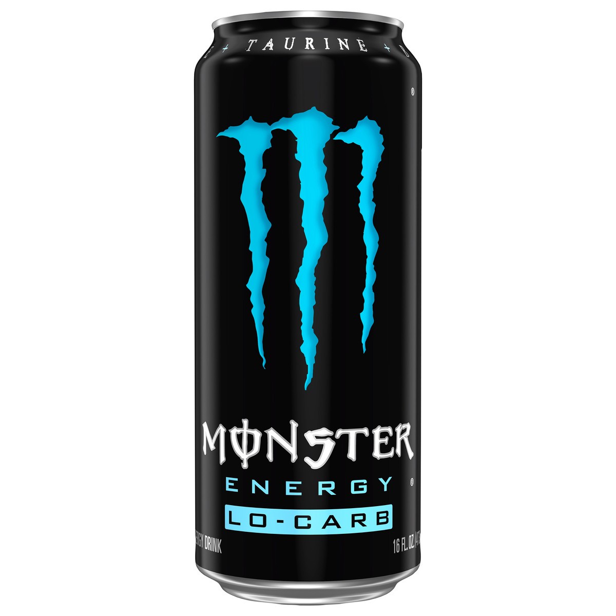 slide 1 of 13, Monster Lo-Carb Energy Drink 16 fl oz, 16 oz