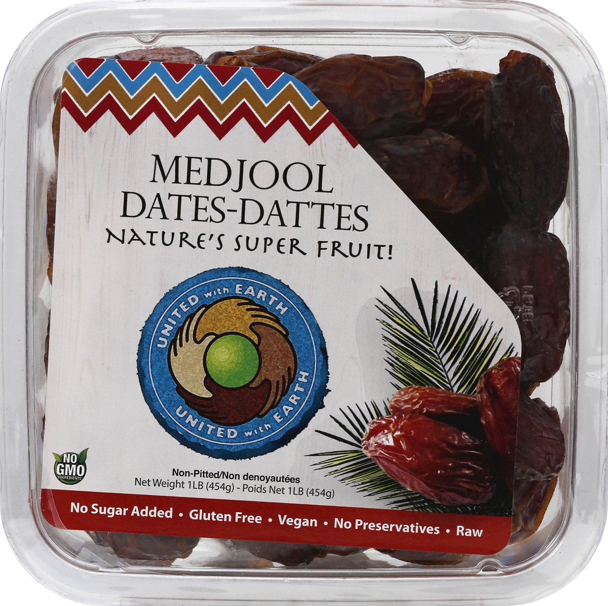 slide 2 of 9, United with Earth Medjool Dates, 1 lb