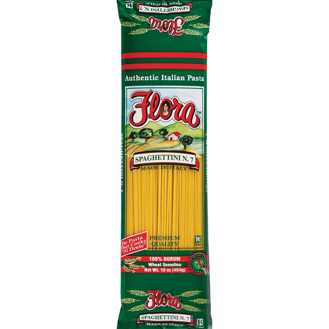slide 1 of 1, Flora Fine Foods Spaghettini Pasta, 16 oz