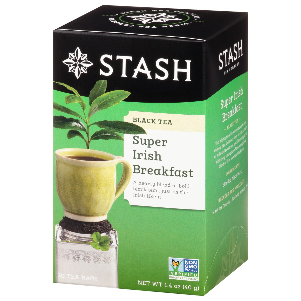 slide 2 of 9, Stash Super Irish Breakfast Black Tea - 20 ct, 20 ct