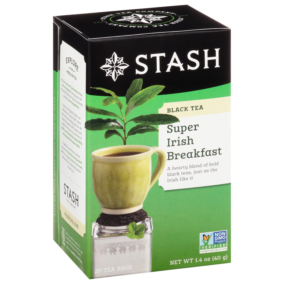 slide 9 of 9, Stash Super Irish Breakfast Black Tea - 20 ct, 20 ct