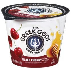 The Greek Gods Black Cherry Greek Yogurt 5 oz