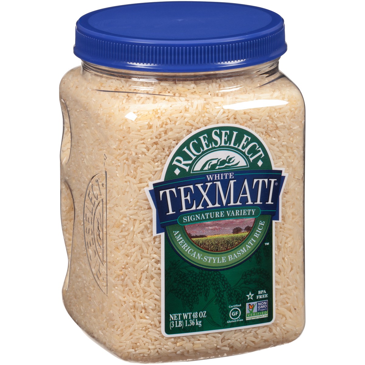 slide 6 of 9, RiceSelect Basmati Rice, 3 lb