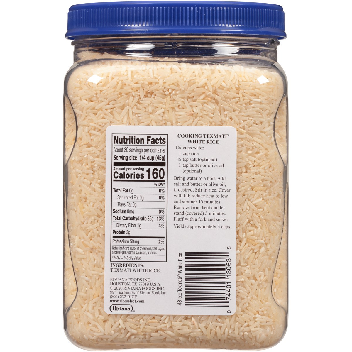 slide 9 of 9, RiceSelect Basmati Rice, 3 lb