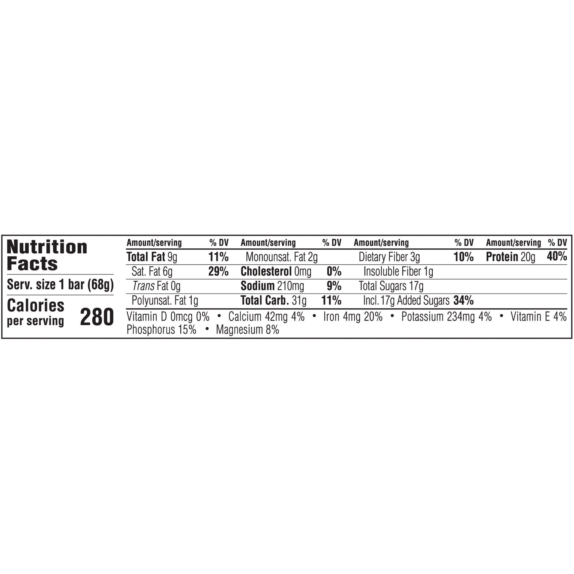 slide 7 of 14, CLIF Builders - Chocolate Flavor - Protein Bar - Gluten-Free - Non-GMO - Low Glycemic - 20g Protein - 2.4 oz., 2.4 oz