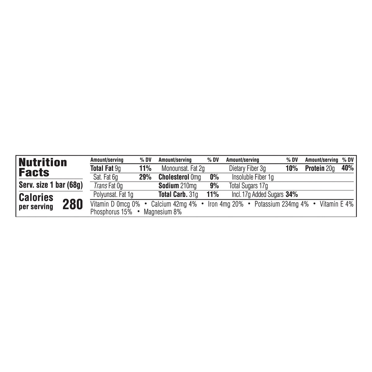 slide 9 of 14, CLIF Builders - Chocolate Flavor - Protein Bar - Gluten-Free - Non-GMO - Low Glycemic - 20g Protein - 2.4 oz., 2.4 oz