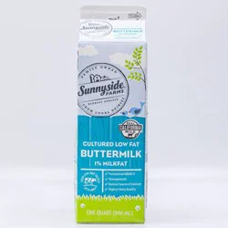 Sunnyside Farms, 1% Low Fat Buttermilk