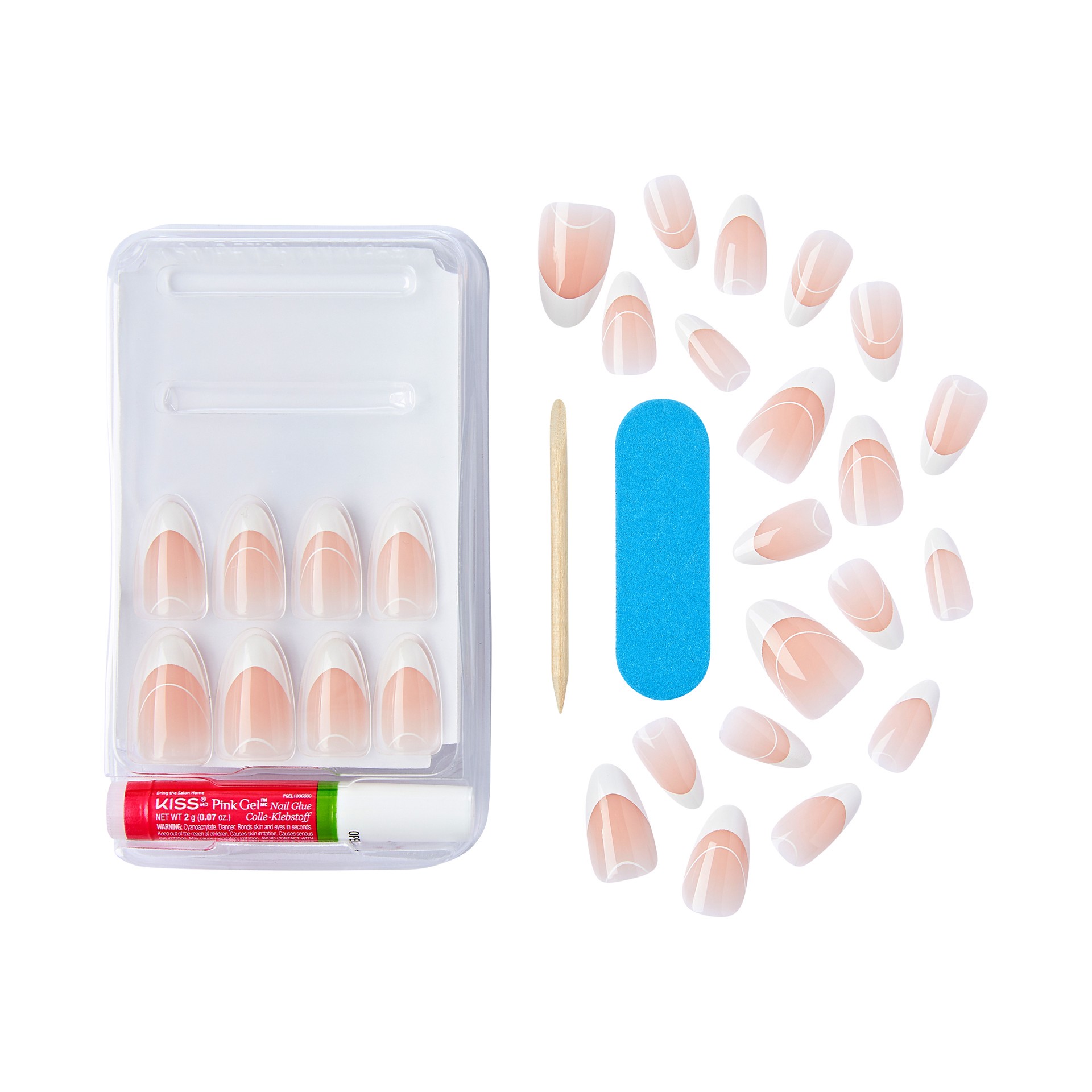 slide 5 of 5, KISS Classy Nails Gimme More, 1 cnt