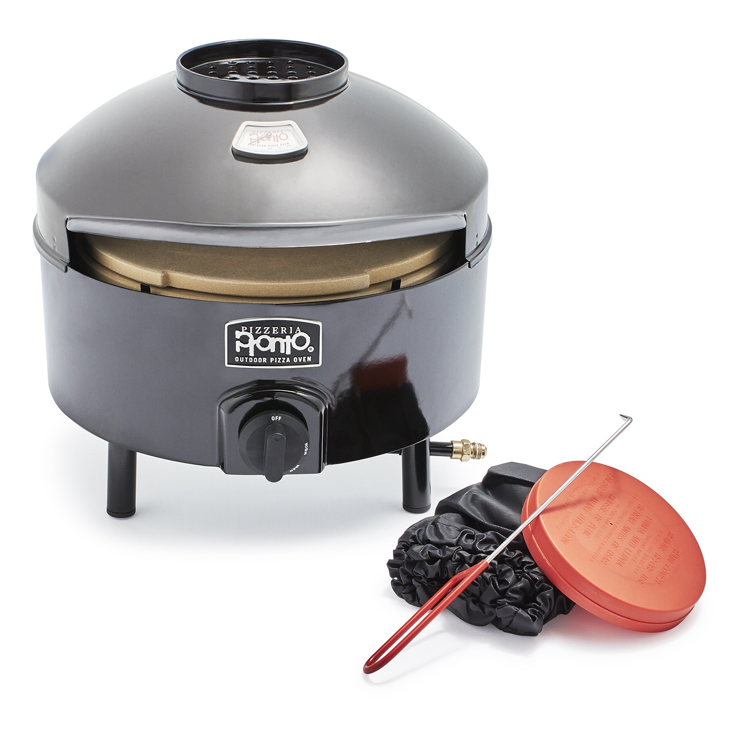 slide 1 of 1, Charcoal Companion Pizzeria Pronto Portable Pizza Oven with Accessories, 1 ct