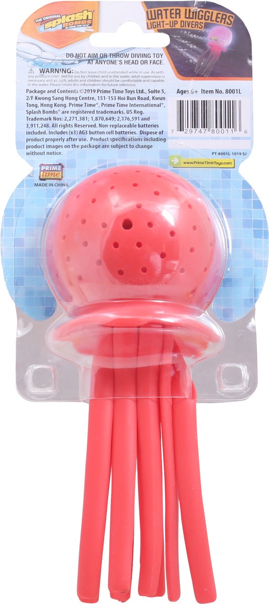 slide 5 of 9, Prime Time Toys Water Wiggler Light-Up Diver, Assorted, 1 ct