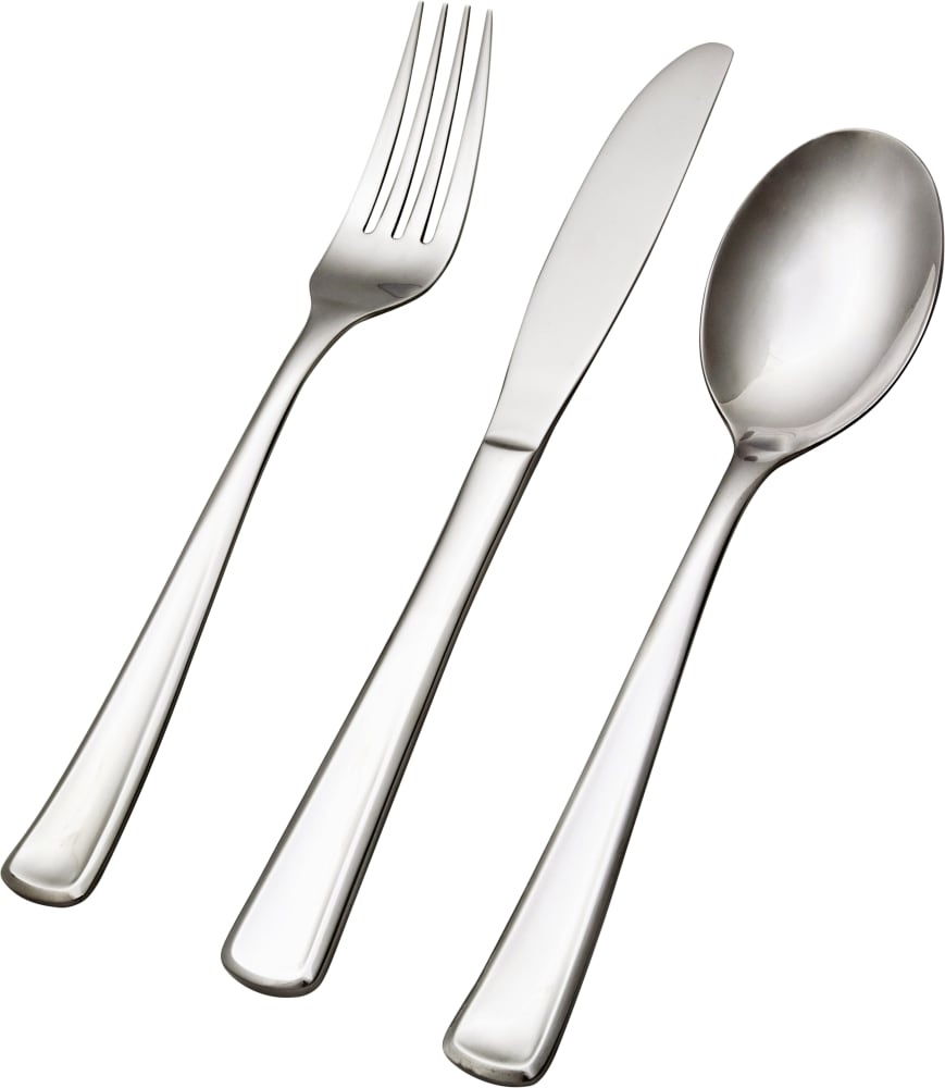 slide 1 of 1, Dash of That Emmerson Flatware Set with Caddy, 46 ct