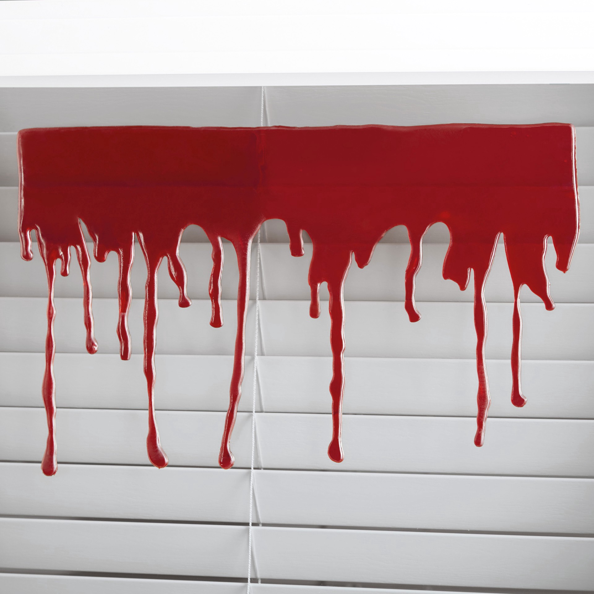 slide 3 of 3, Bloody Drip Gel Cling By Ashland, 17 in