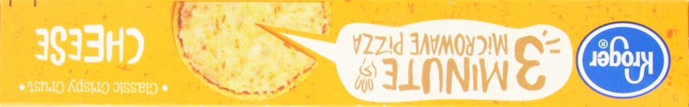 slide 4 of 5, Kroger 3 Minute Microwave Cheese Pizza Box, 7.2 oz