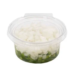 Fresh Cut Diced Pepper W/ White Onions